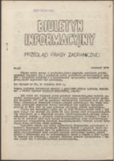 Biuletyn Informacyjny. Przegląd prasy zagranicznej, nr 14