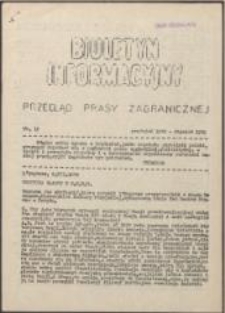 Biuletyn Informacyjny. Przegląd prasy zagranicznej, nr 16