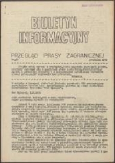 Biuletyn Informacyjny. Przegląd prasy zagranicznej, nr 22