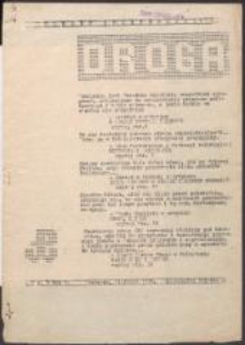 Droga. Pismo uczestnik&oacute;w Ruchu Obrony Praw Człowieka i Obywatela, nr 2