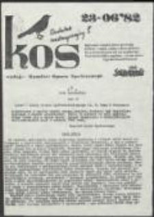 KOS. Dodatek nadzwyczajny: 23.06.1982