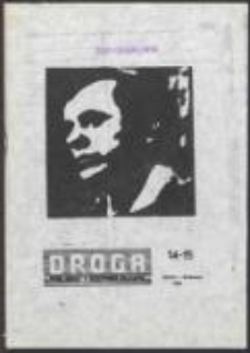 Droga. Pismo Konfederacji Polski Niepodległej, nr 14/15