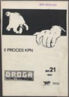 Droga. Pismo Konfederacji Polski Niepodległej, nr 21