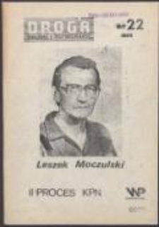 Droga. Pismo Konfederacji Polski Niepodległej, nr 22