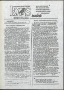 KOS, nr 87 [wersja angielska]
