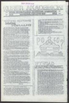 Kurier Akademicki. Pismo Niezależnego Zrzeszenia Student&oacute;w, nr 8