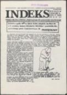 Indeks. Pismo Niezależnego Zrzeszenia Studentów AR, PK, WSP, nr 7(23)