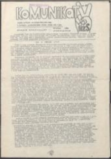 Komunikat. Pismo Zarządu Uniwersyteckiego NZS i Zarządu Akademickiego Ruchu Oporu NZS P[olitechniki] Wr[ocławskiej], nr 19