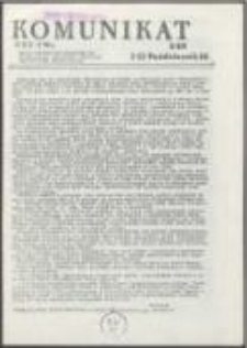 Komunikat NZS UWr. Pismo Zarządu Uniwersyteckiego Niezależnego Zrzeszenia Studentów Uniwersytetu Wrocławskiego, nr 1(49)