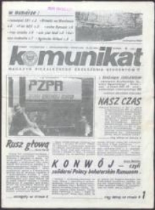 Komunikat. Magazyn Niezależnego Zrzeszenia Studentów, nr 6(92)