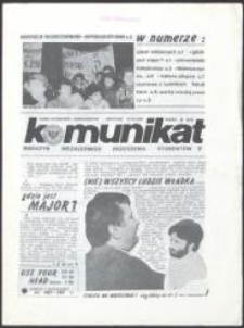 Komunikat. Magazyn Niezależnego Zrzeszenia Studentów, nr 8(94)