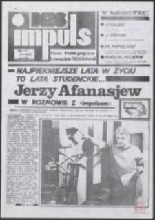 Impuls. Pismo publicystyczno-informacyjne SKS NZS Gdańsk, nr 21