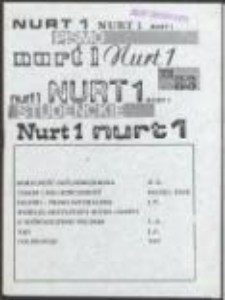 Nurt. Pismo studenckie, nr 1