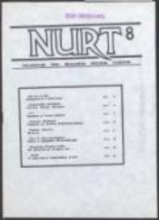 Nurt. Og&oacute;lnopolskie pismo Niezależnego Zrzeszenia Student&oacute;w, nr 8