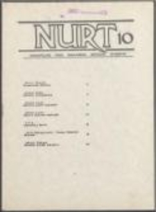 Nurt. Og&oacute;lnopolskie pismo Niezależnego Zrzeszenia Student&oacute;w, nr 10