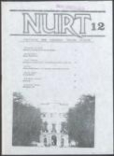 Nurt. Og&oacute;lnopolskie pismo Niezależnego Zrzeszenia Student&oacute;w, nr 12