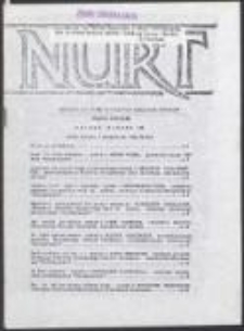 Nurt. Og&oacute;lnopolskie pismo Niezależnego Zrzeszenia Student&oacute;w. Wydanie specjalne: Polska Wiosna '88 [fałszywka]