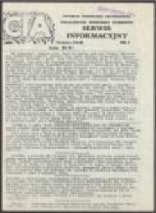 CIA Centrum Informacji Akademickiej Niezależnego Zrzeszenia Student&oacute;w. Serwis informacyjny, nr 5