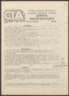 CIA Centrum Informacji Akademickiej Niezależnego Zrzeszenia Student&oacute;w. Serwis informacyjny, nr 13