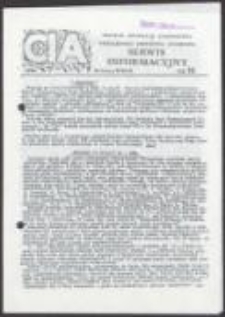 CIA Centrum Informacji Akademickiej Niezależnego Zrzeszenia Studentów. Serwis informacyjny, nr 16