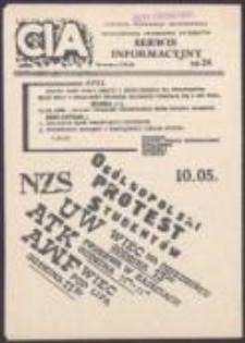 CIA Centrum Informacji Akademickiej Niezależnego Zrzeszenia Student&oacute;w. Serwis informacyjny, nr 24