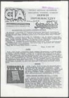 CIA Centrum Informacji Akademickiej Niezależnego Zrzeszenia Student&oacute;w. Serwis informacyjny, nr 30