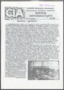 CIA Centrum Informacji Akademickiej Niezależnego Zrzeszenia Student&oacute;w. Serwis informacyjny, nr 33