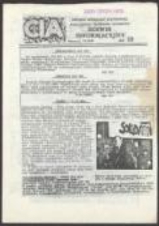 CIA Centrum Informacji Akademickiej Niezależnego Zrzeszenia Studentów. Serwis informacyjny, nr 35