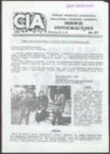 CIA Centrum Informacji Akademickiej Niezależnego Zrzeszenia Studentów. Serwis informacyjny, nr 40