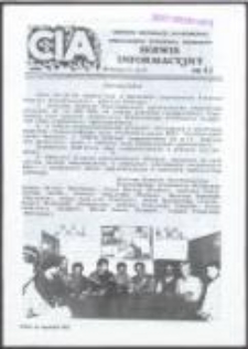 CIA Centrum Informacji Akademickiej Niezależnego Zrzeszenia Studentów. Serwis informacyjny, nr 41
