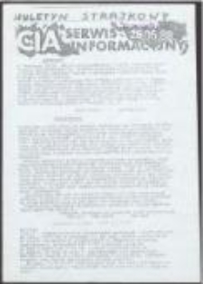 CIA Centrum Informacji Akademickiej Niezależnego Zrzeszenia Student&oacute;w. Serwis informacyjny. Biuletyn strajkowy: 26.05.1989