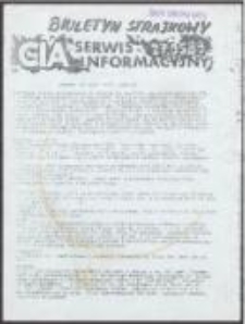 CIA Centrum Informacji Akademickiej Niezależnego Zrzeszenia Studentów. Serwis informacyjny. Biuletyn strajkowy: 27.05.1989