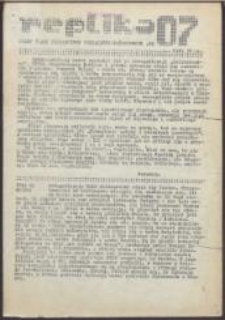 Replika. Dolny Śląsk miesięcznik niezależny, nr 7