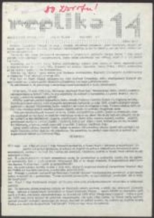 Replika. Miesięcznik niezależny Dolny Śląsk, nr 14
