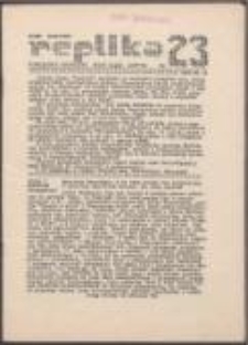 Replika. Miesięcznik niezależny Dolny Śląsk, nr 23
