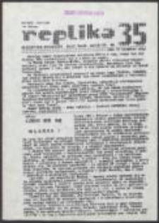 Replika. Miesięcznik niezależny Dolny Śląsk, nr 35