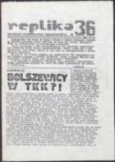 Replika. Miesięcznik niezależny Dolny Śląsk, nr 36