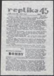 Replika. Pismo niezależne Dolny Śląsk, nr 45