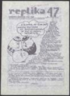 Replika. Miesięcznik niezależny Dolny Śląsk, nr 47