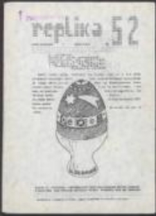 Replika. Pismo niezależne Dolny Śląsk, nr 52