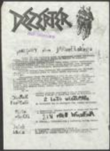 Dezerter. Dwutygodnik informacyjny Ruchu "Wolność i Pokój". Ulotka informacyjna [2]