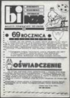 BI NZS. Biuletyn informacyjny NZS Gdańsk: informacje, dokumenty, komentarze, nr 1