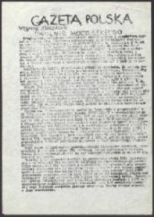 Gazeta Polska. Pismo Konfederacji Polski Niepodległej. Wydanie specjalne: Uwolnić Moczulskiego