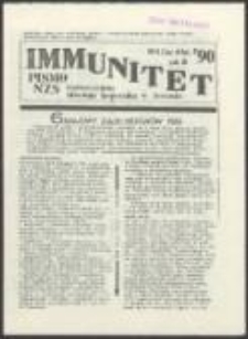 Immunitet. Pismo NZS Uniwersytetu Mikołaja Kopernika w Toruniu, nr 4(16)