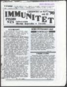 Immunitet. Pismo NZS Uniwersytetu Mikołaja Kopernika w Toruniu, nr 5(17)