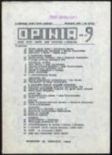 Opinia. Pismo Ruchu Obrony Praw Człowieka i Obywatela, nr 9(17)