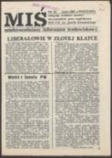 MIŚ. Międzyuczelniany informator środowiskowy, nr 22