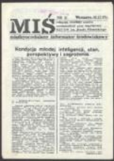 MIŚ. Międzyuczelniany informator środowiskowy, nr 31