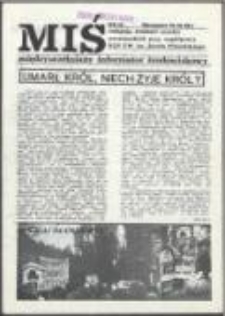 MIŚ. Międzyuczelniany informator środowiskowy, nr 33