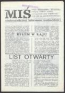 MIŚ. Międzyuczelniany informator środowiskowy, nr 35